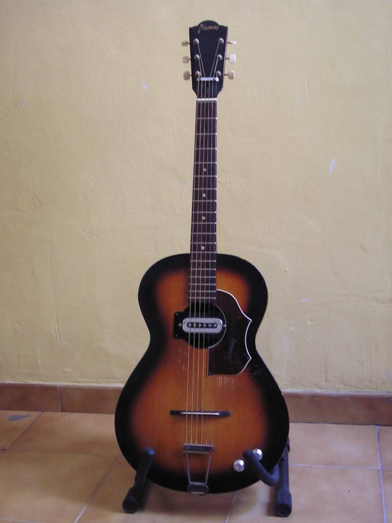 micro guitare vintage