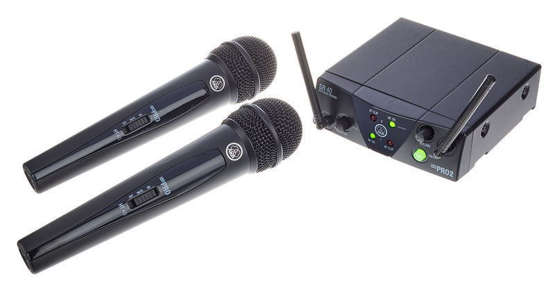 micro sans fil akg wms 40 pro
