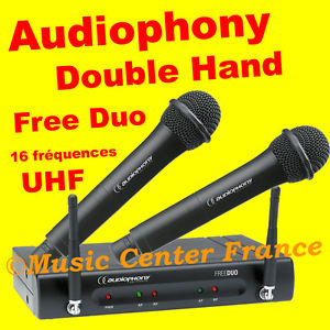 micro sans fil audiophony