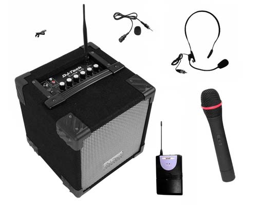 micro sans fil avec amplificateur