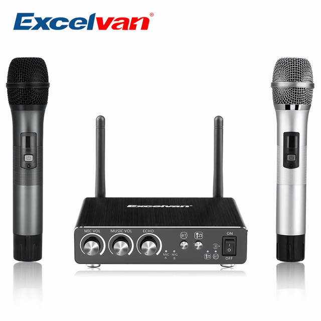 micro sans fil avec echo