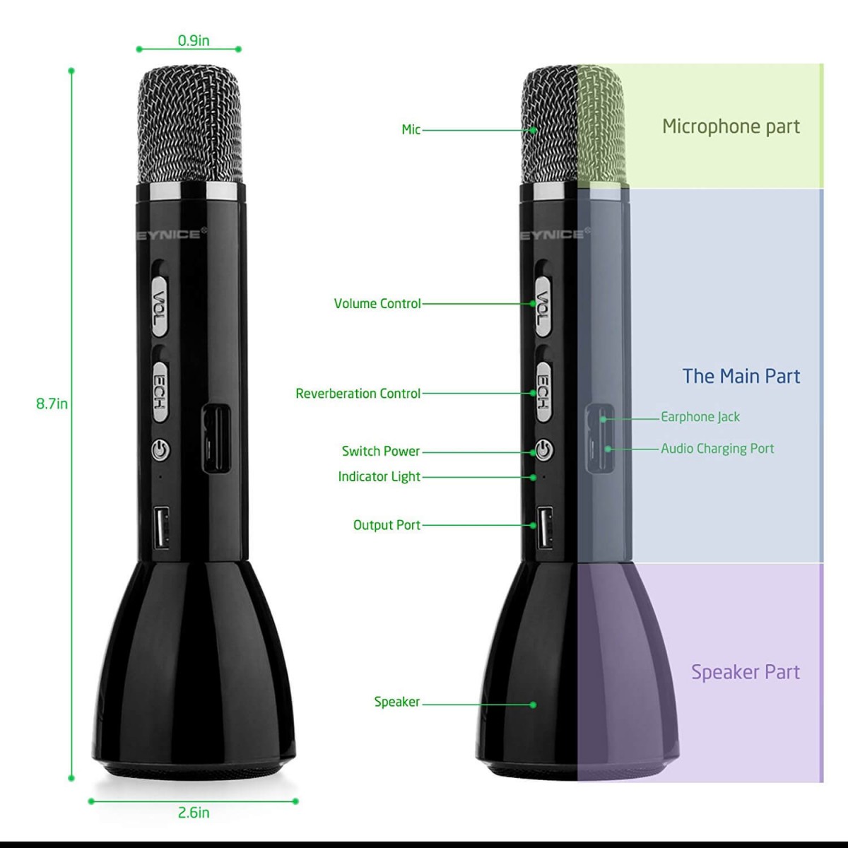 micro sans fil et enceinte bluetooth