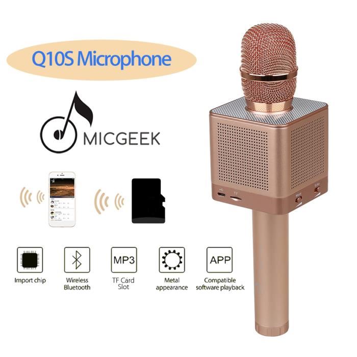 micro sans fil karaoke pc