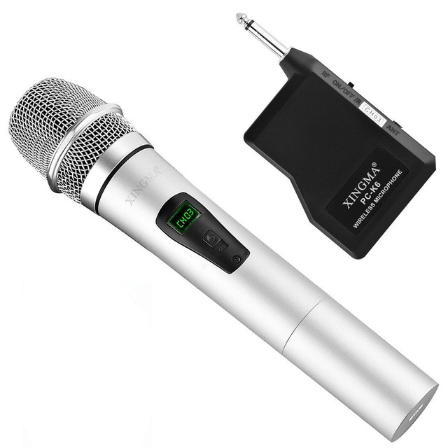 micro sans fil karaoke pc