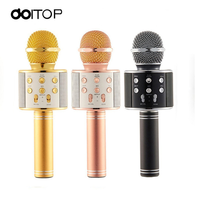 micro sans fil karaoke pc