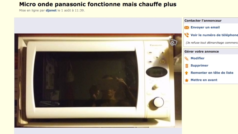 micro sans fil le bon coin