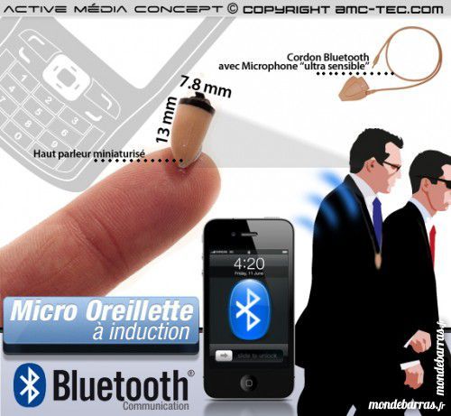 micro sans fil oreillette