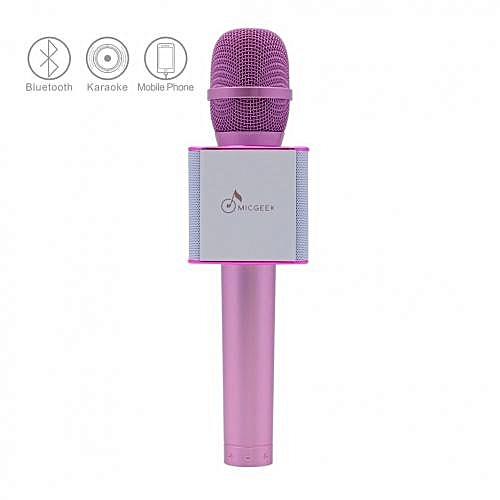 micro sans fil rose