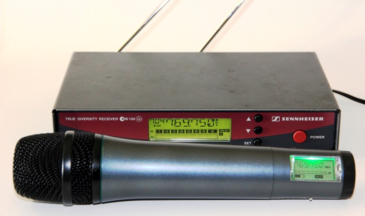 micro sans fil sennheiser ew 100