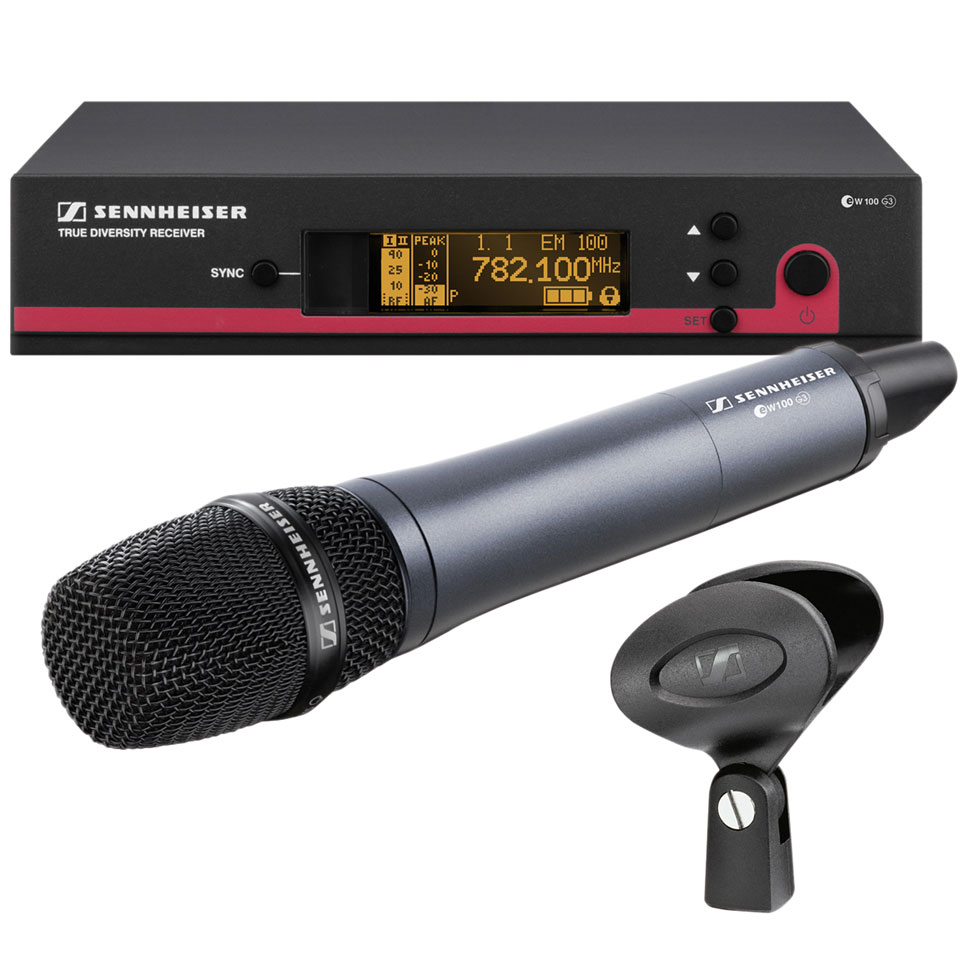 micro sans fil sennheiser ew 100