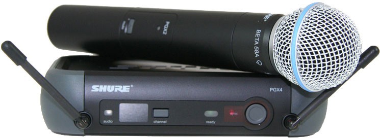 micro sans fil shure beta 58