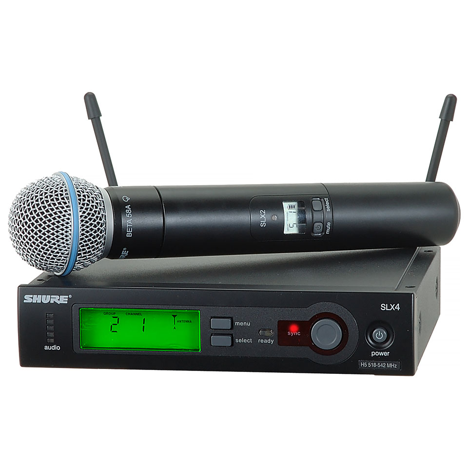 micro sans fil shure beta 58