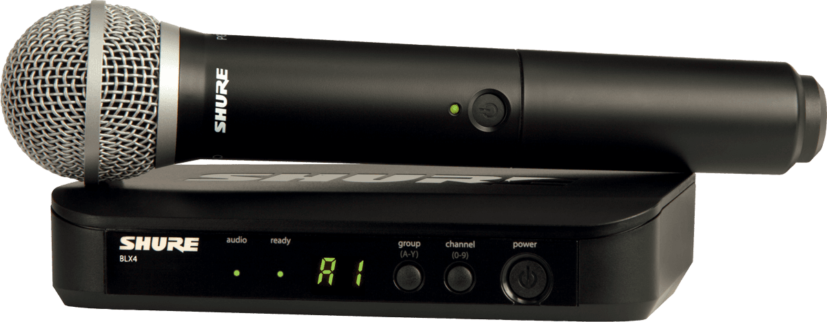 micro sans fil shure pg58