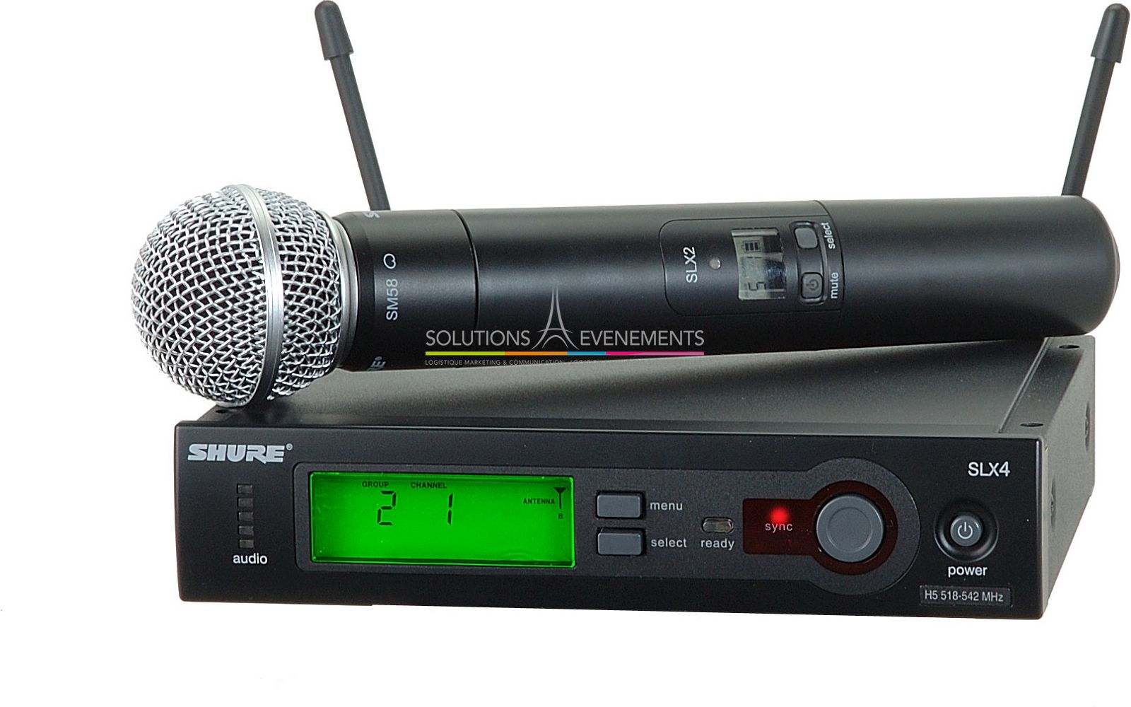 micro sans fil shure