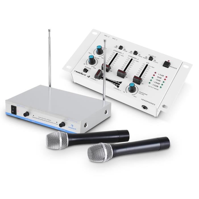 micro sans fil table de mixage